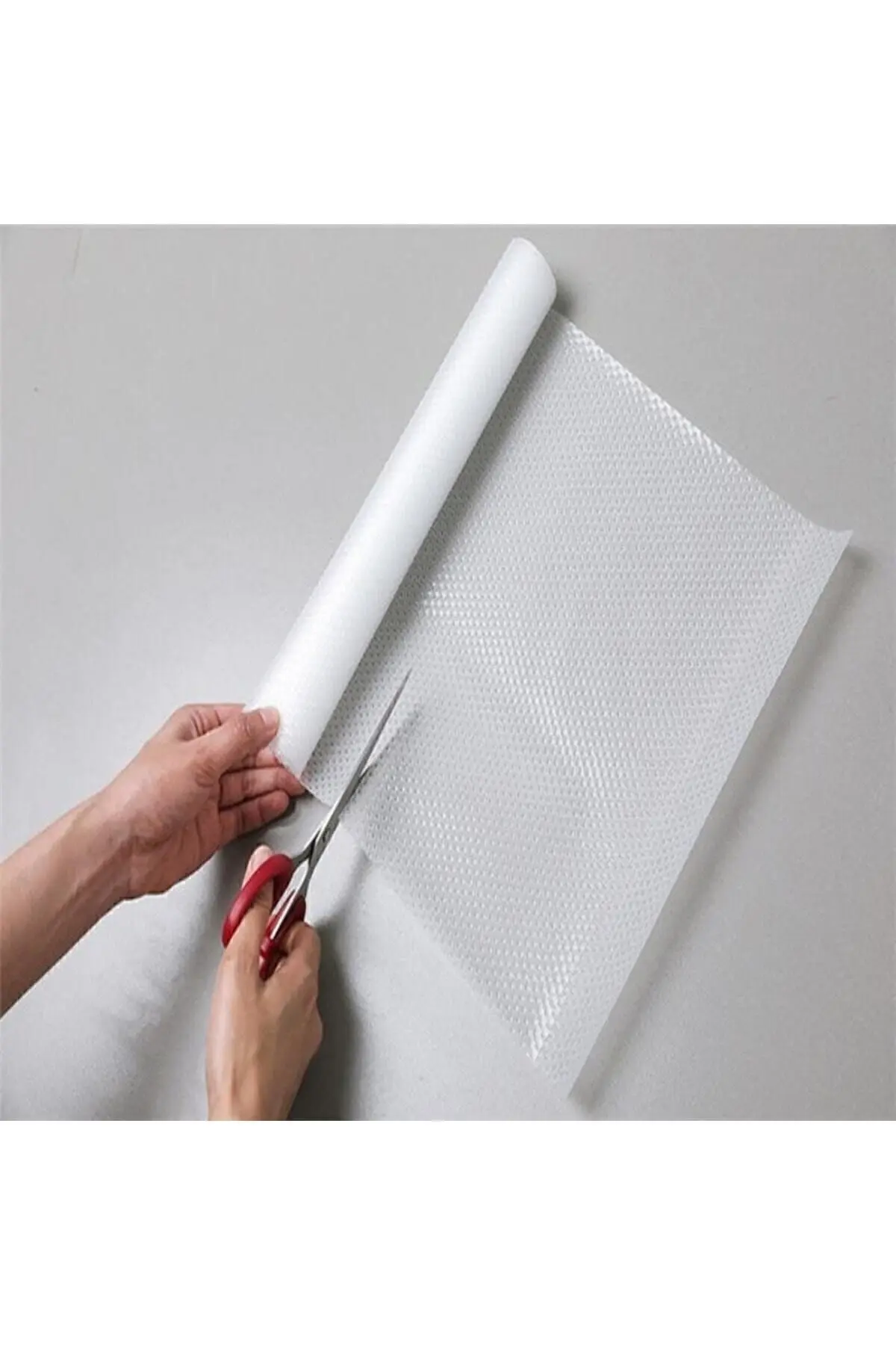 Kaymaz Dolap Içi Şeffaf Çekmece Içi Raf Örtüsü Buzdolabı Mutfak Kullanımına Uygun 45cm X 10 Metre