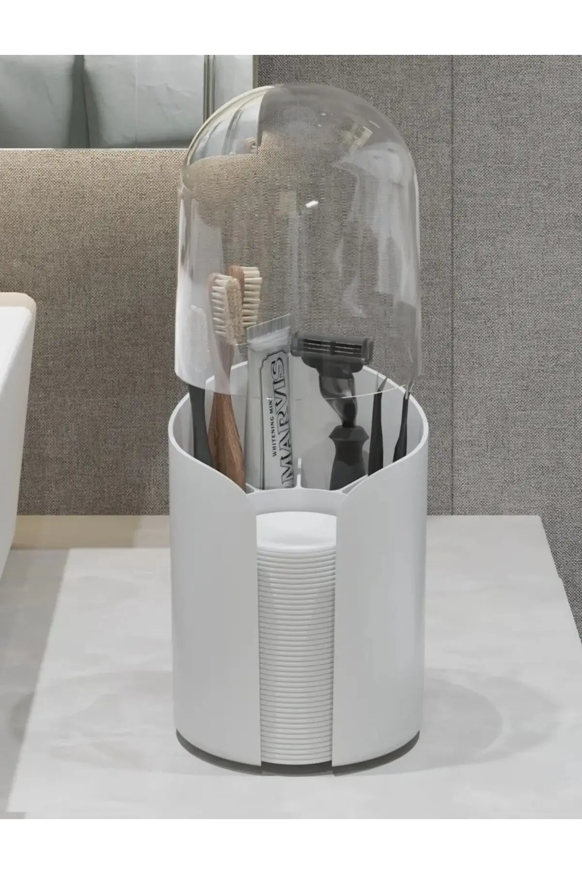 Olivia Brush Makyaj Fırçası ve Pamuk Düzenleyici Organizer