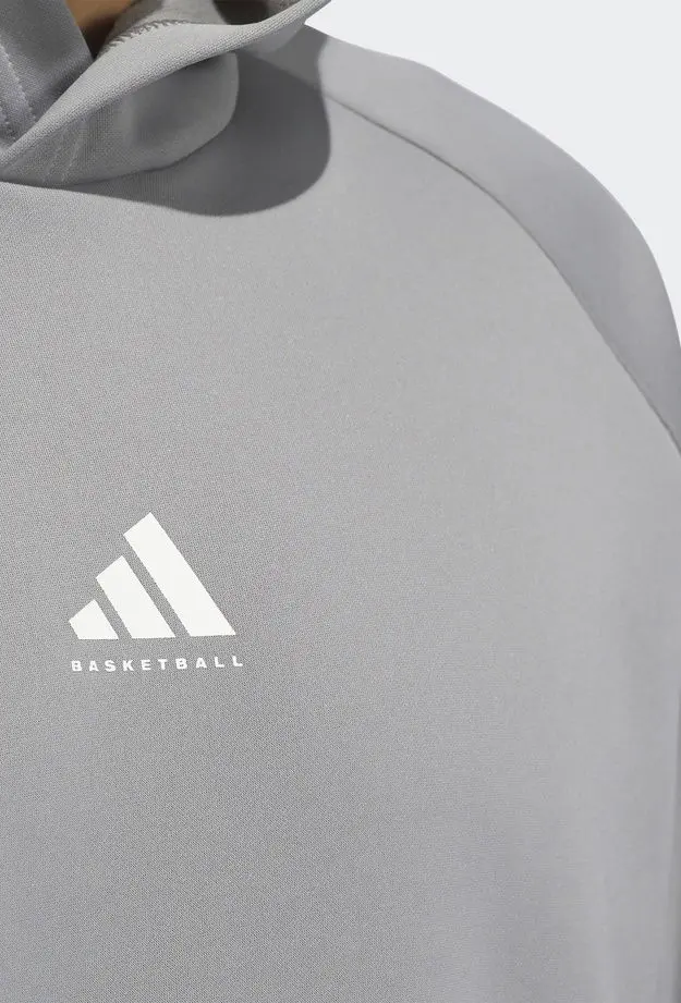 adidas Select Foundation Fleece Erkek Gri Basketbol Sweatshirt