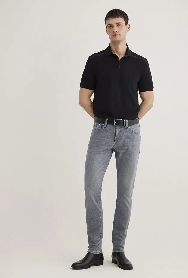 Mavi James Lux Black Gri Mavi Jean Pantolon 0042489350