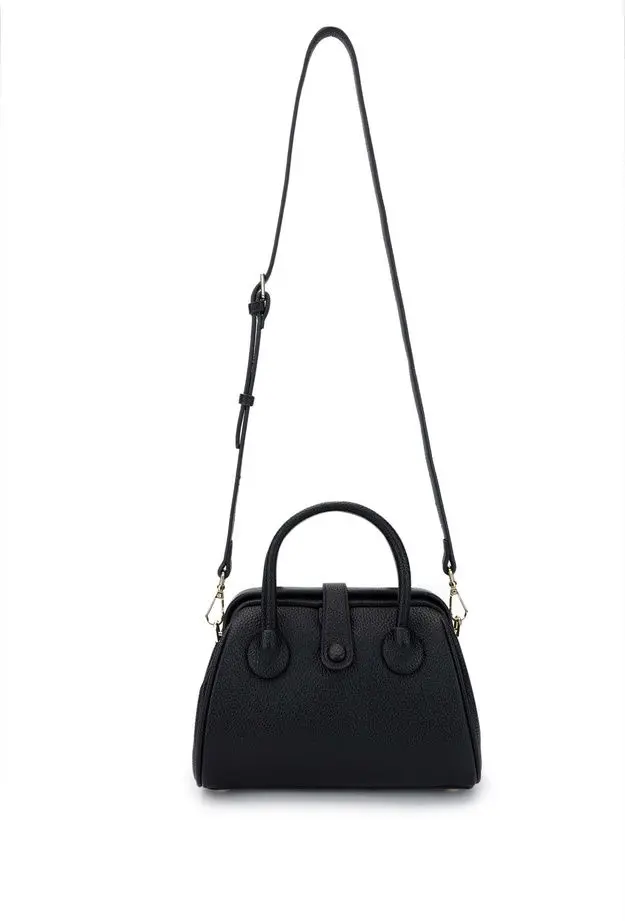 Tamer Tanca Kadın Vegan Siyah Omuz Çanta