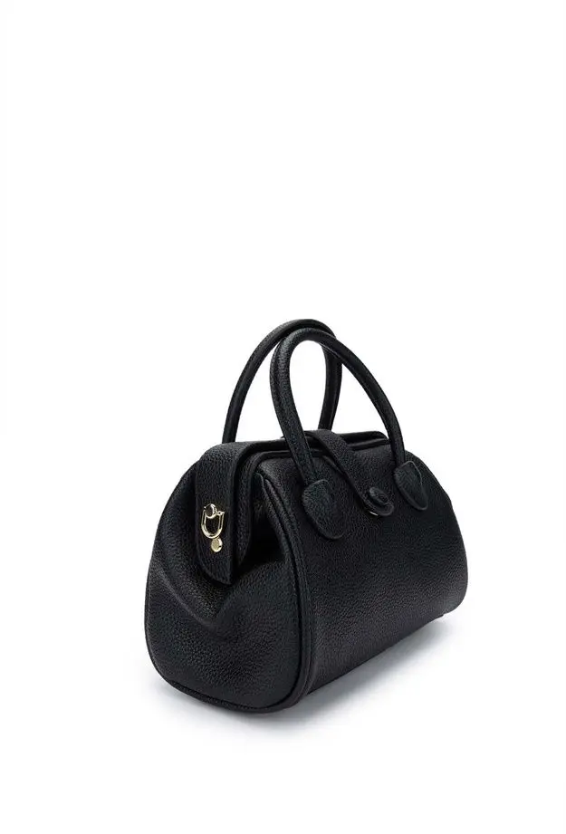 Tamer Tanca Kadın Vegan Siyah Omuz Çanta