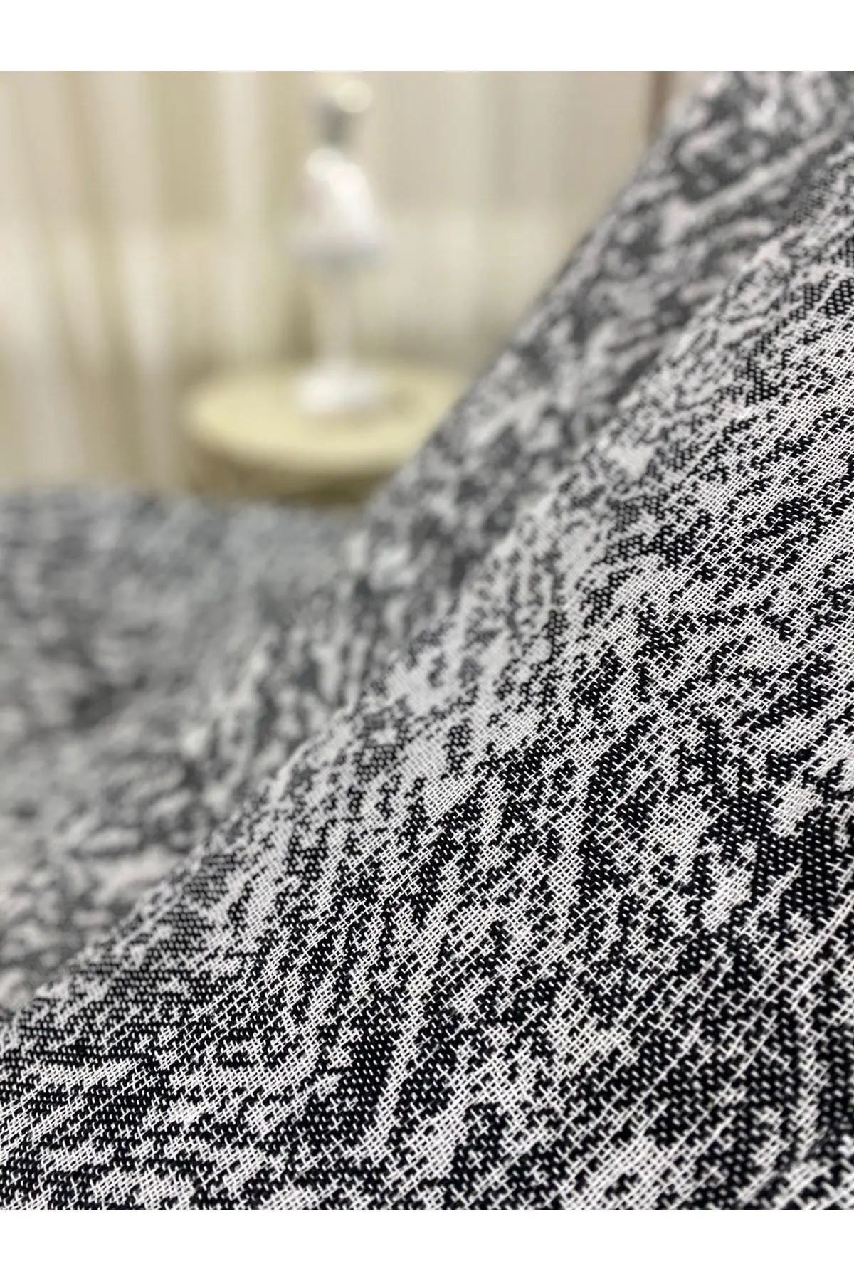 Lüks Pamuklu Koltuk-çekyat Örtüsü Siyah Rengi 170x220 Çift Taraflı Terletmez