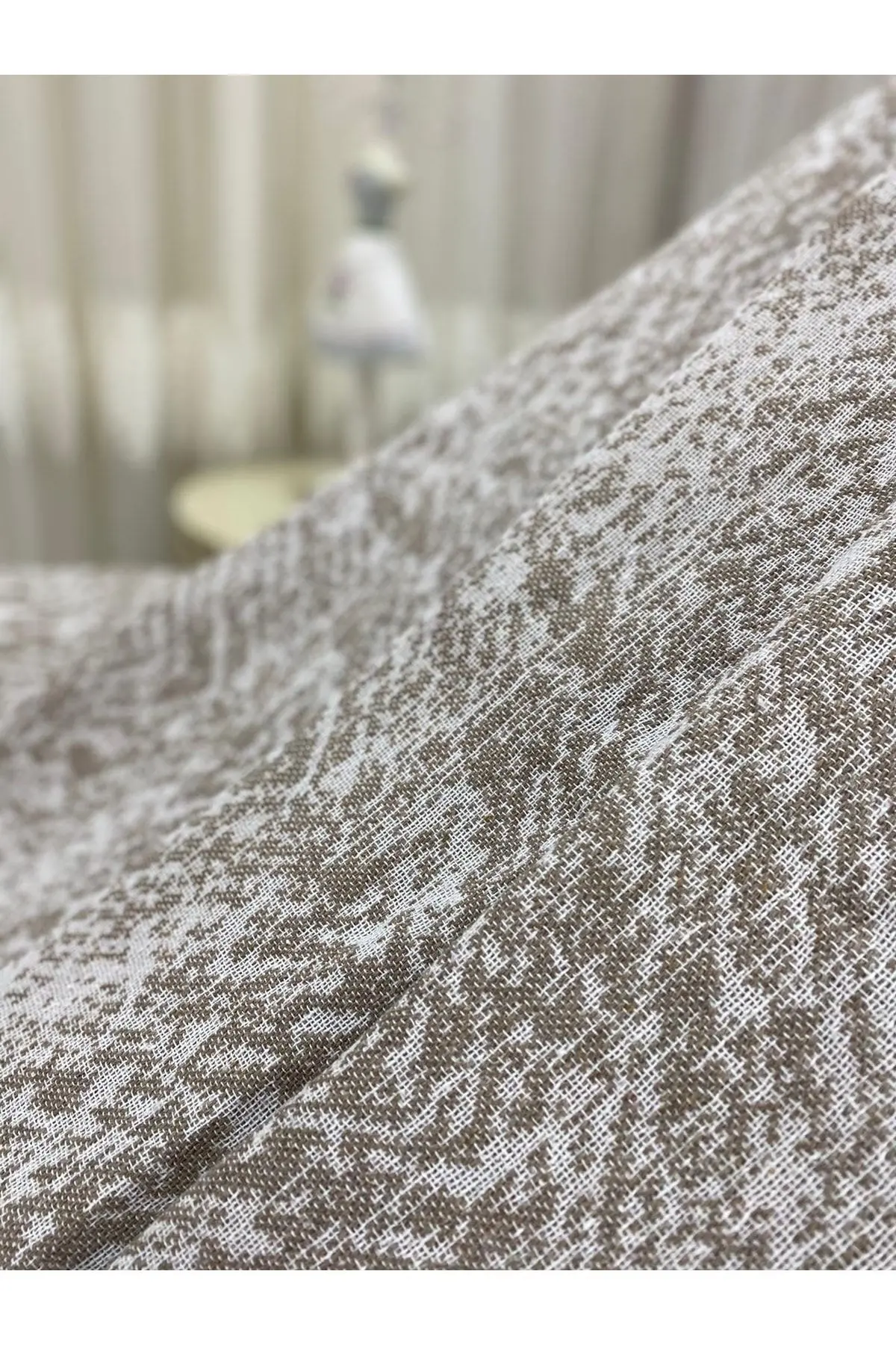 Lüks Pamuklu Koltuk-çekyat Örtüsü Kahverengi 170x220 Çift Taraflı Terletmez Kaymaz