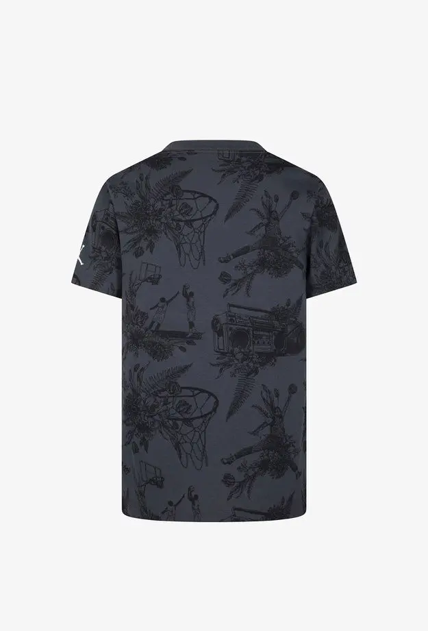 Jordan Jdb Jordan Sports Sketch Çocuk Füme Kısa Kol T-Shirt