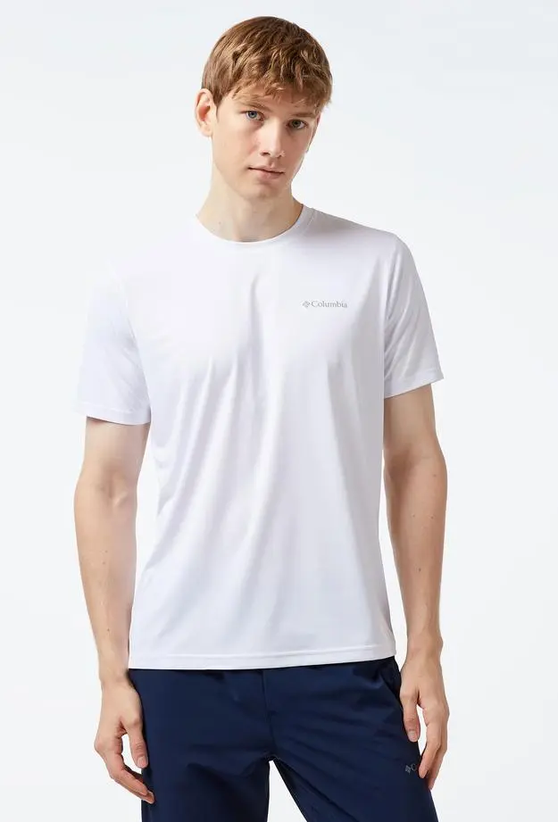 Columbia Columbia Hike Crew Erkek Beyaz T-Shirt