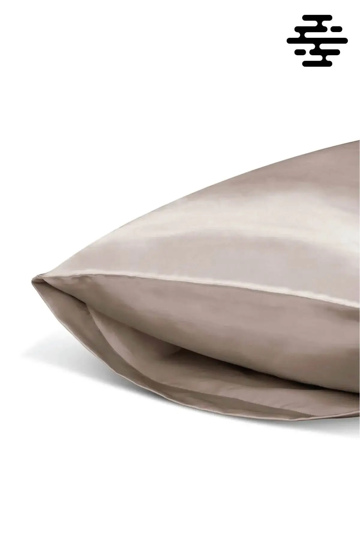 İpek Saten Yastık Kılıfı 2 Adet 50x70cm 2 Adet Saten Tokalı