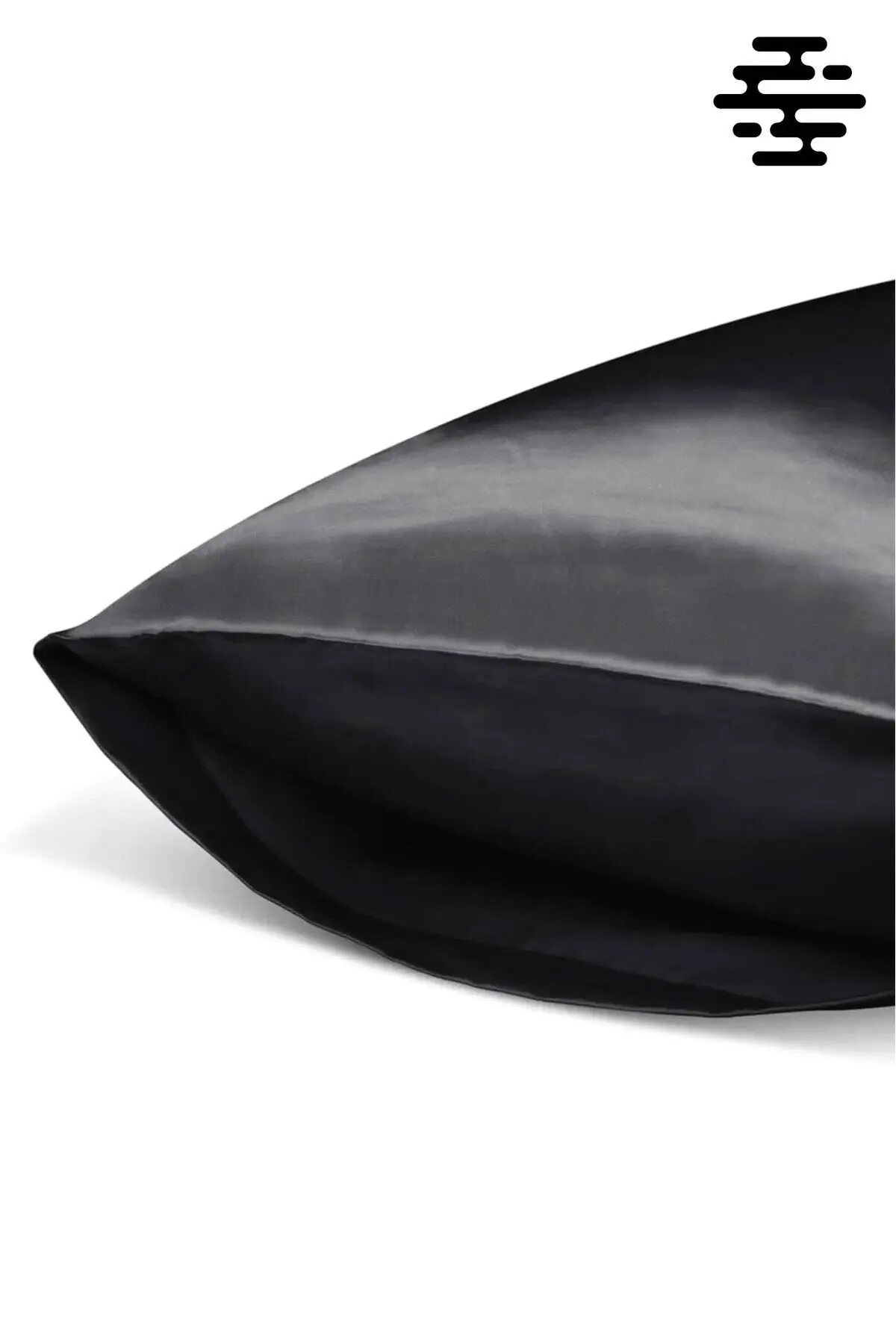 İpek Saten Yastık Kılıfı 2 Adet 50x70cm 2 Adet Saten Tokalı