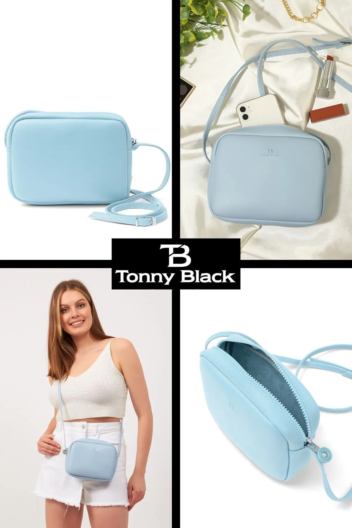 Kadın Orijinal Mini Urban Çapraz Ayarlanabilir Askılı Fermuarlı Küçük Boy El Kol Ve Omuz Çantası