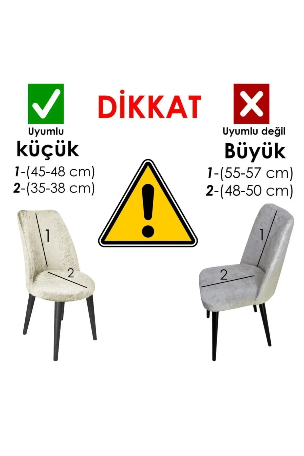 Oval sandalye kılıfı, sandalye örtüsü kare desen tekli