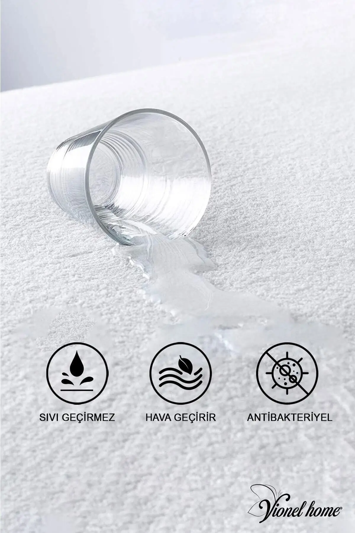 %100 Pamuklu, Sıvı Geçirmez Bebek Ve Çocuk Yatak Koruyucu Alez, Park Beşik, Kreş Anaokulu Alezi