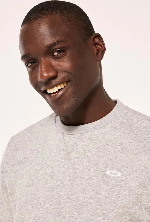 Oakley Relax Crew Sweatshirt 2.0 Unisex Gri Sweatshirt
