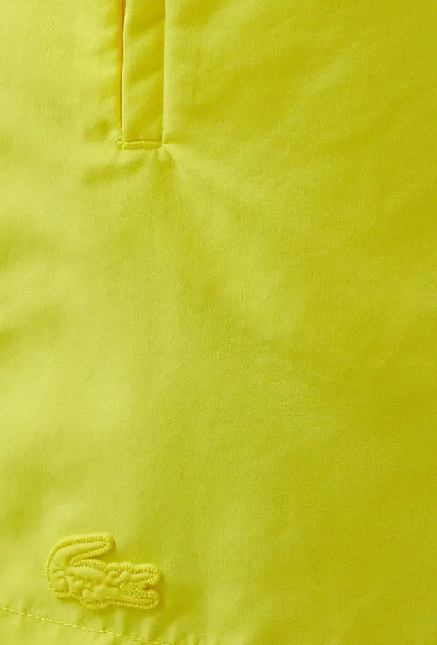 Lacoste Classic Erkek Baskılı Sarı Mayo