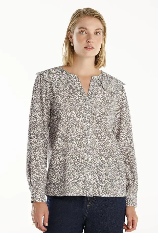 YARGICI Yaka Detaylı Gömlek