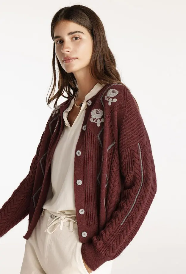 Yargıcı YARGICI Bisiklet Yakalı Hırka