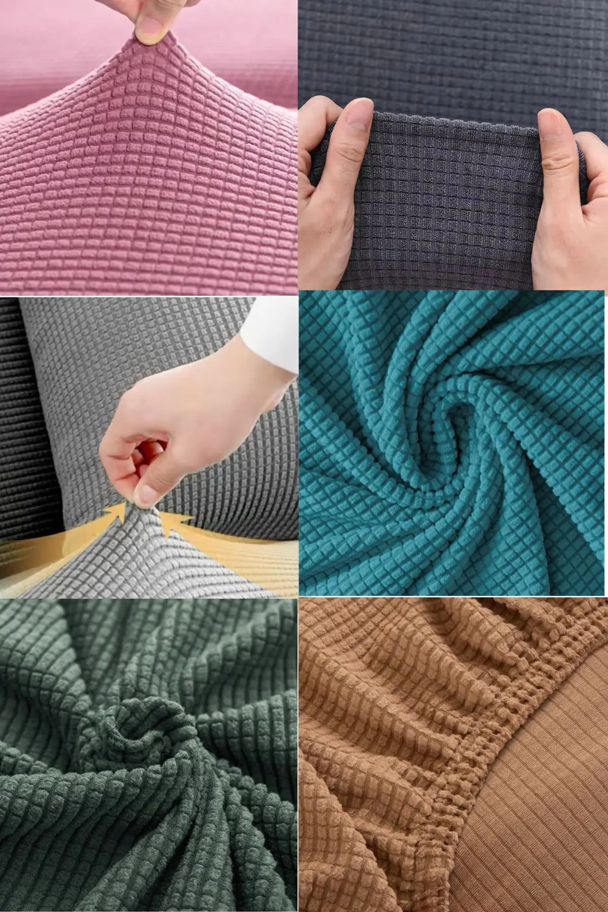 Sandalye Kılıfı ,sandalye Örtüsü ,lastikli, Likrali Yıkanabilir 1 Adet Vizon Renk Chair Cover