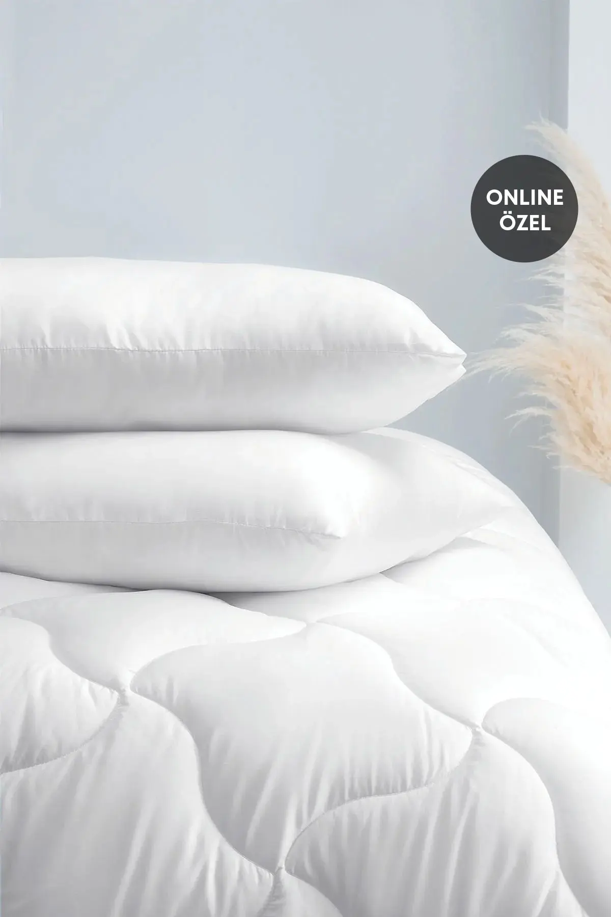 Yataş Eco Night Çift Kişilik Yorgan - Yastık Set