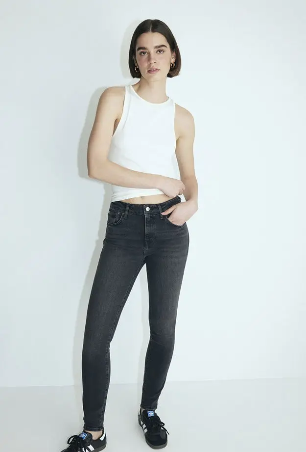 Mavi Mavi Tess M Girly Koyu Gri Jean Pantolon 100328-86444