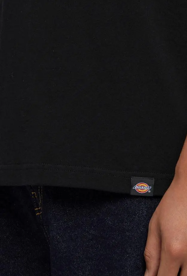 Dickies Panther Kısa Kollu Erkek Siyah T-Shirt
