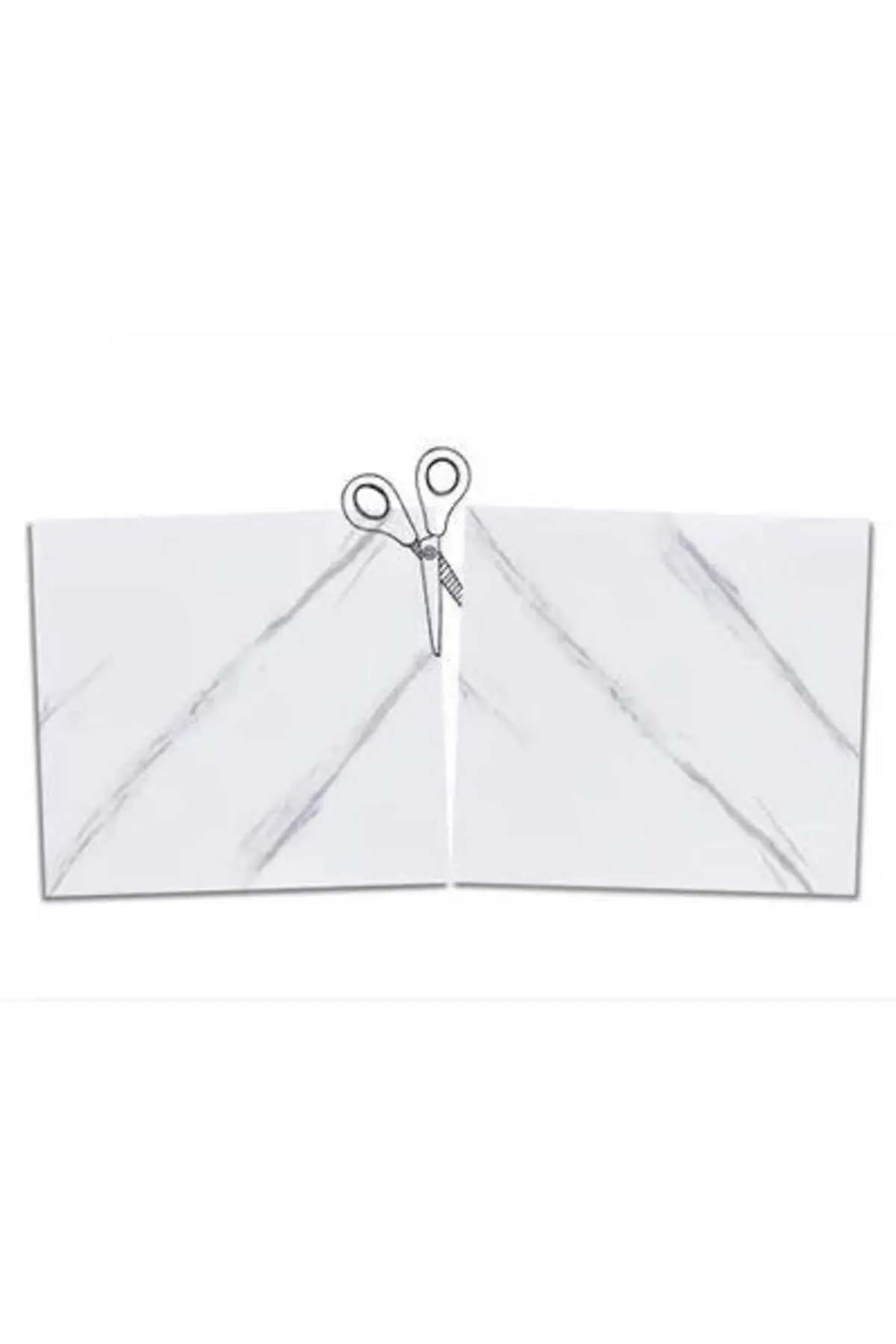 60x30cm Açık Kahve Mermer Desen Yapışkanlı Karavan Prefabrik Banyo Wc Yer Duvar PVC Kaplama Paneli N