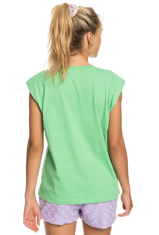 Roxy Smell Of Sea J Kadın Yeşil Tişört