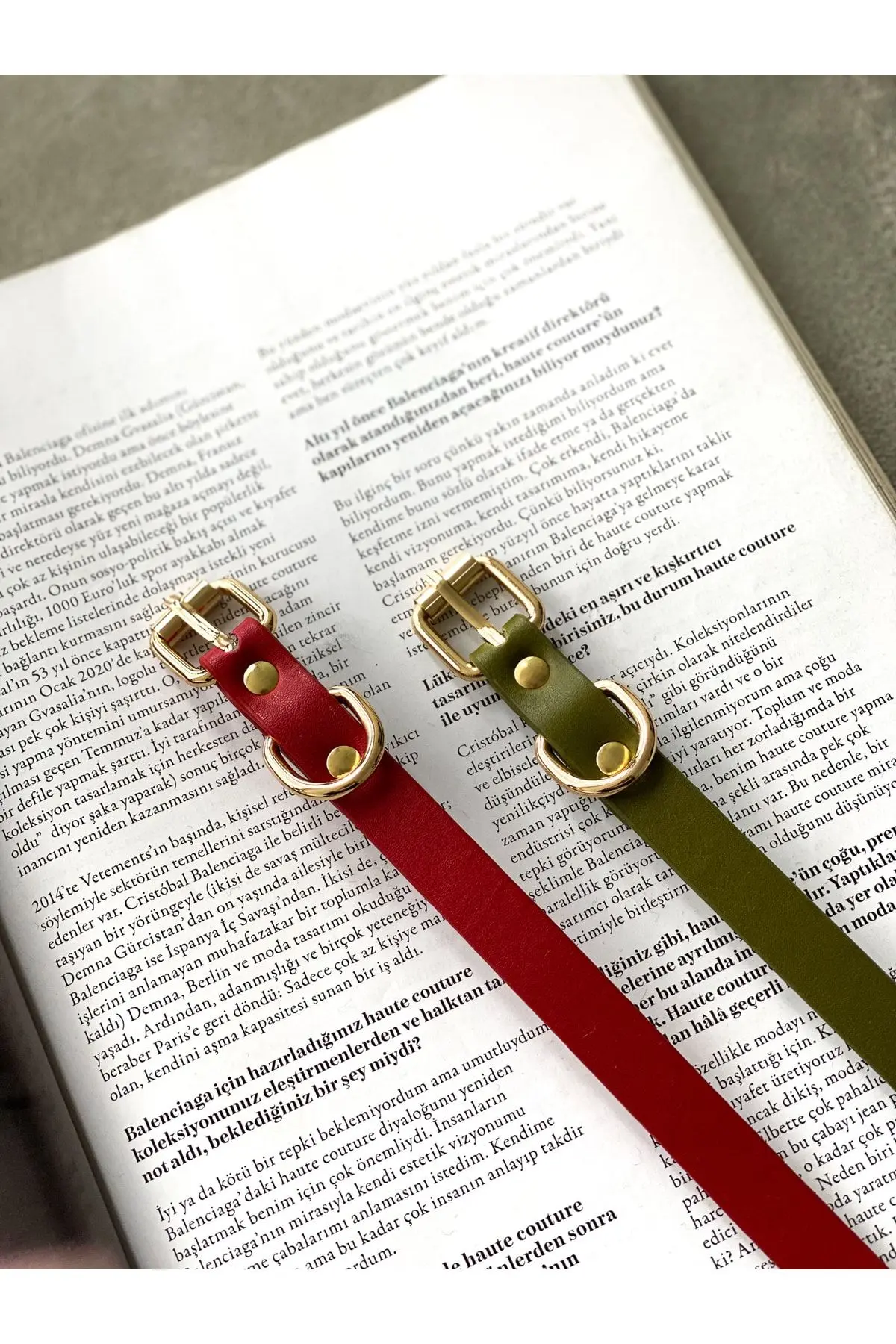 Basic 2'li Set Kırmızı & Haki