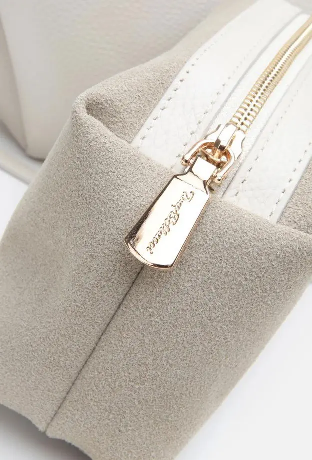 Kadın Deri Ekru Tote Çanta