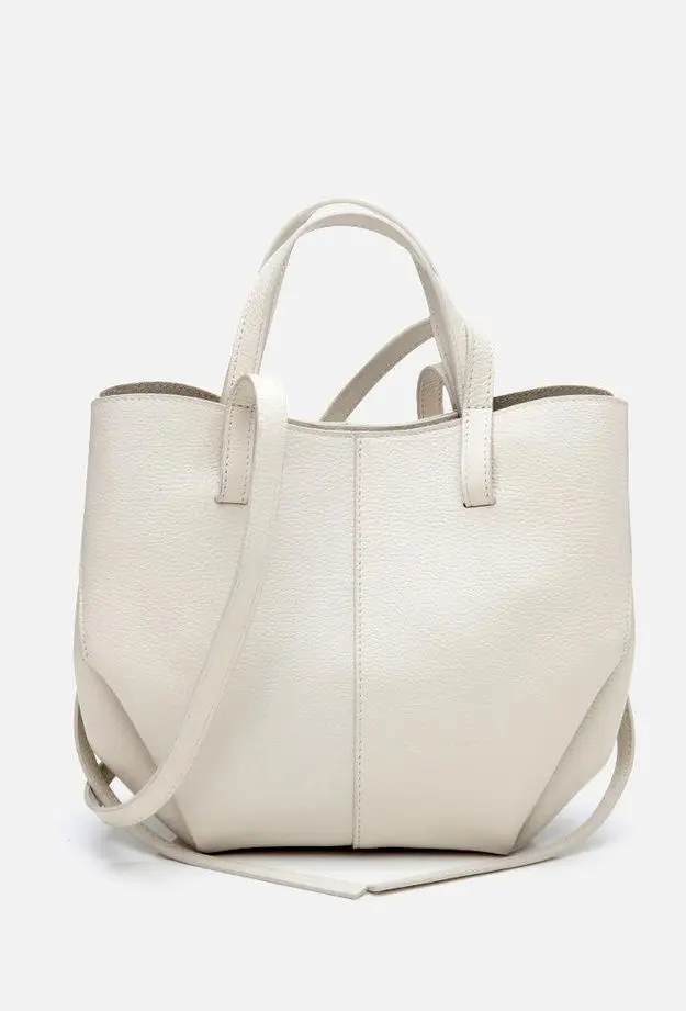 Hotiç Kadın Deri Ekru Tote Çanta