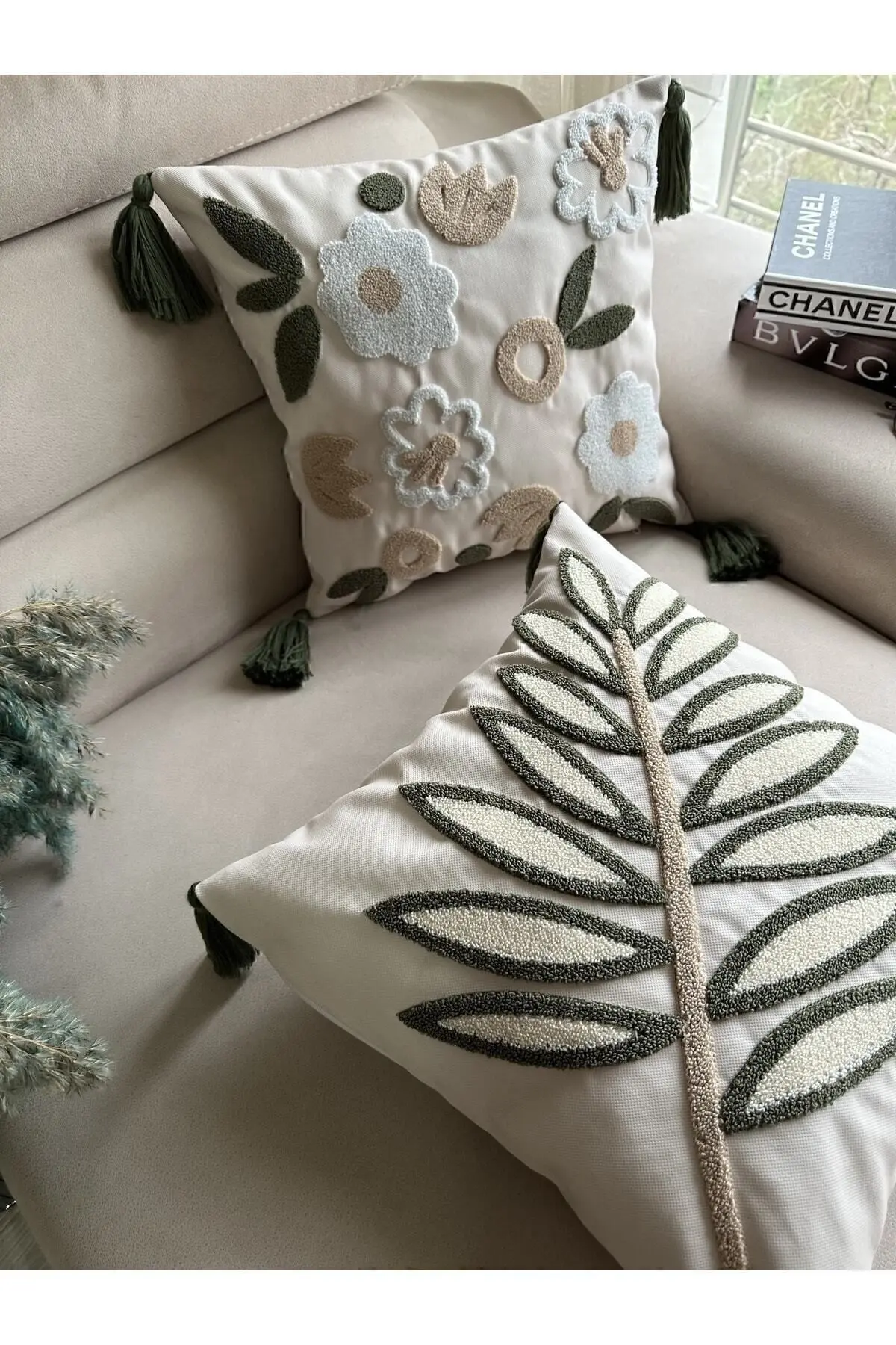 Buse Homes 2li Kombin Punç Kırlent Kılıfı