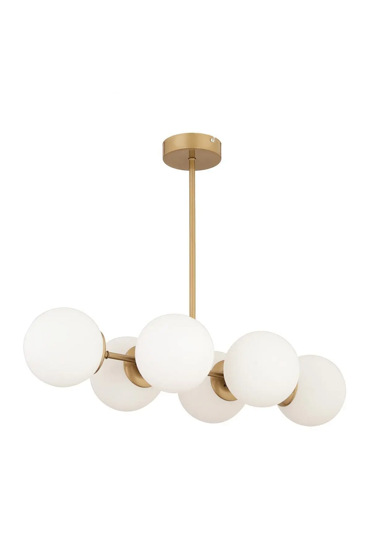 Lema 6 Lı Eskitme Modern Yemek Masası Üstü Yatak odası Salon Avize