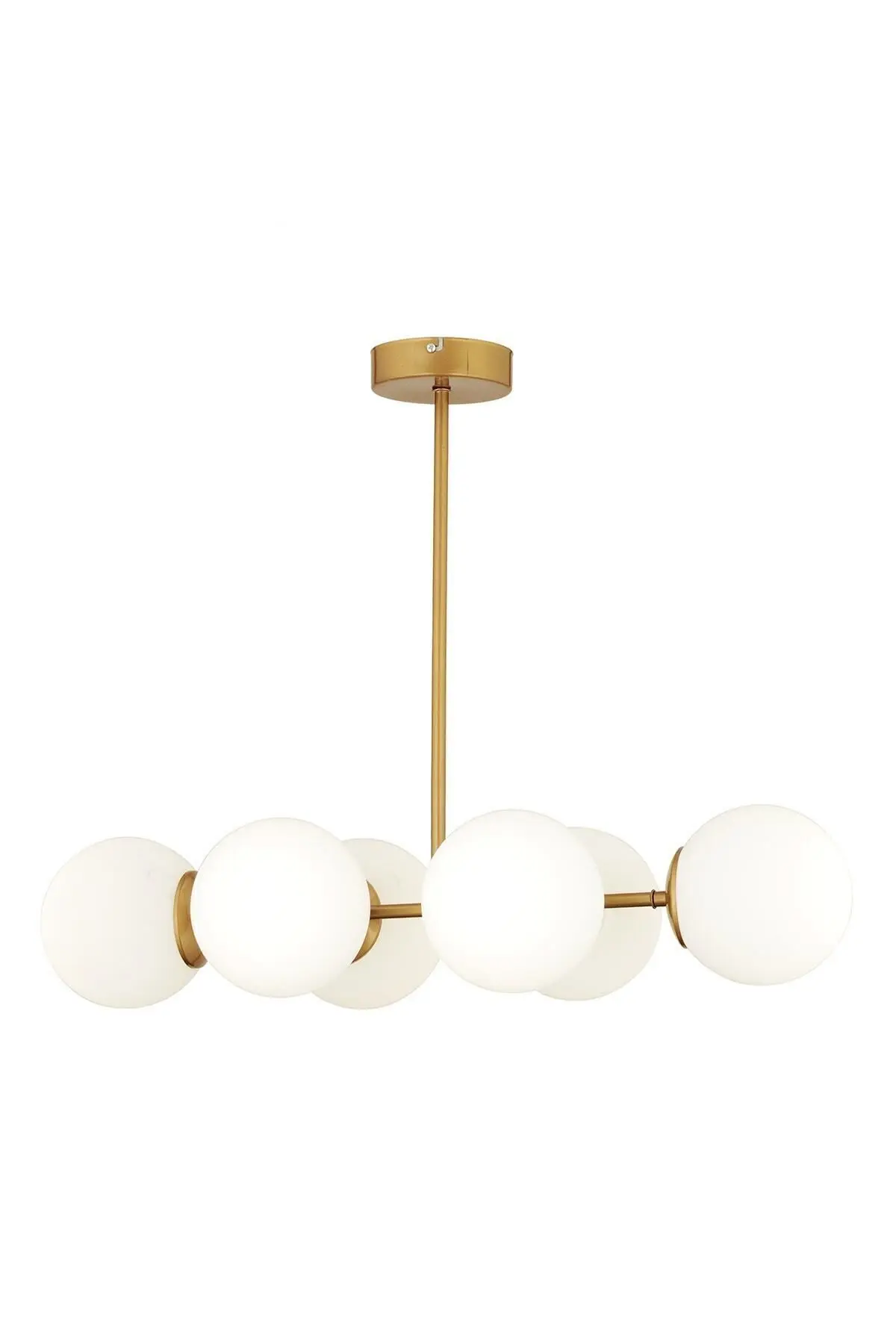 Lema 6 Lı Eskitme Modern Yemek Masası Üstü Yatak odası Salon Avize