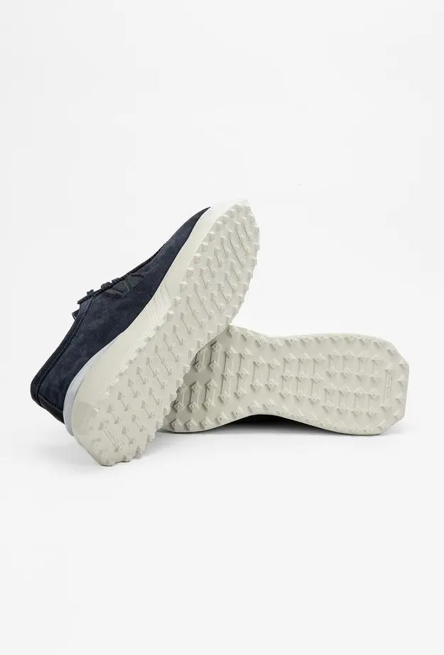 Valmenti Erkek Lacivert Süet Hakiki Deri Sneakers & Spor Ayakkabı