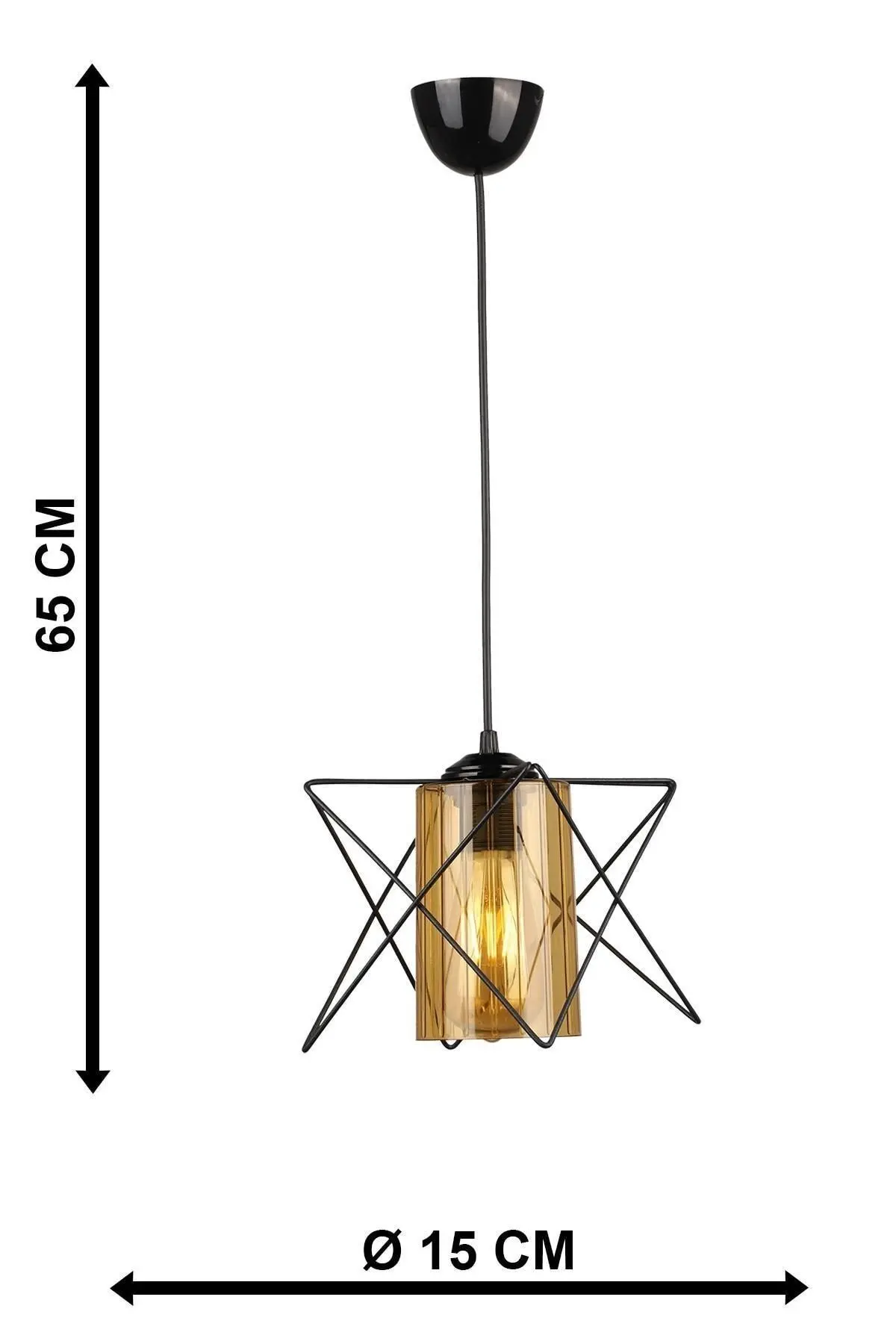 2 Adet Modes Tekli Siyah-bal Akrilik