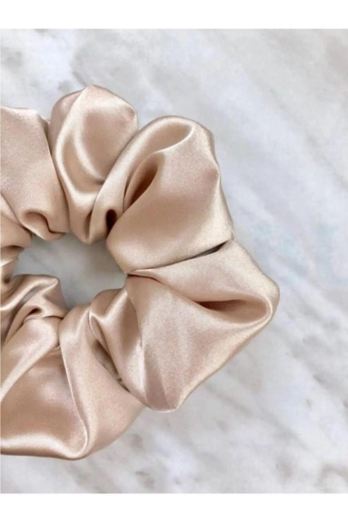 Kadın 3 ' Lü Saten Saç Lastik Toka Seti Tk0015