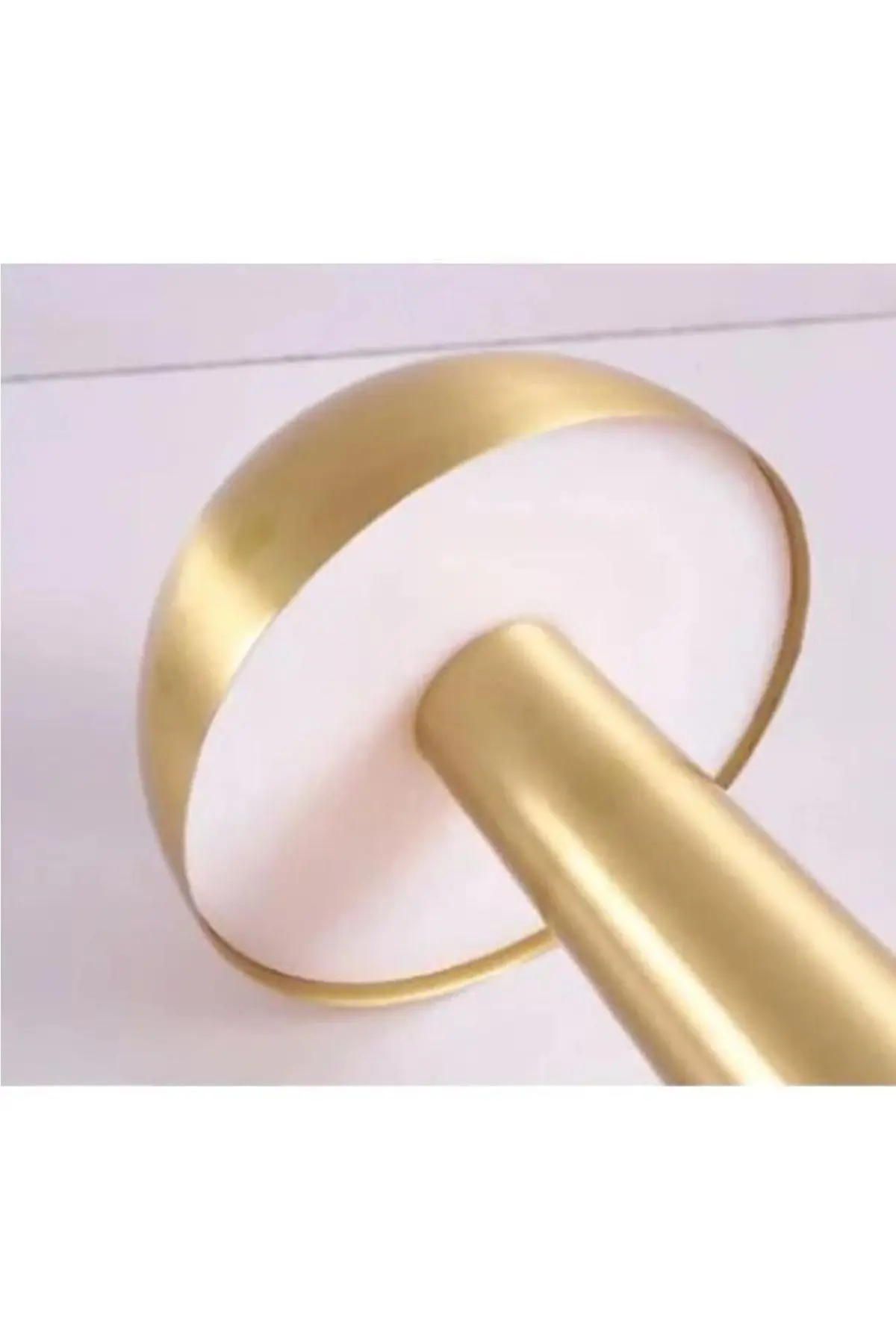 Mantar Model Dimmerli Şarjlı Retro Masa Lambası Gold