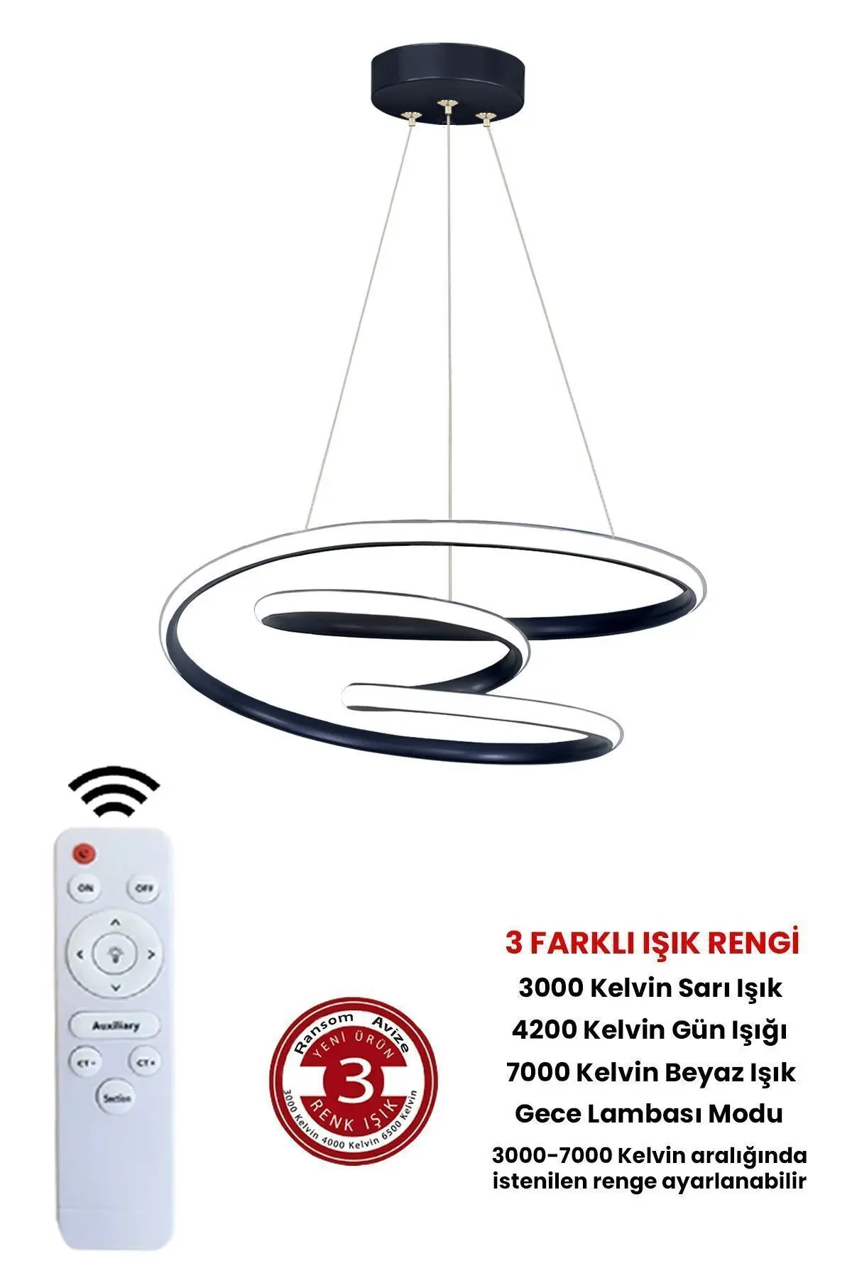 SİYAH KUMANDALI