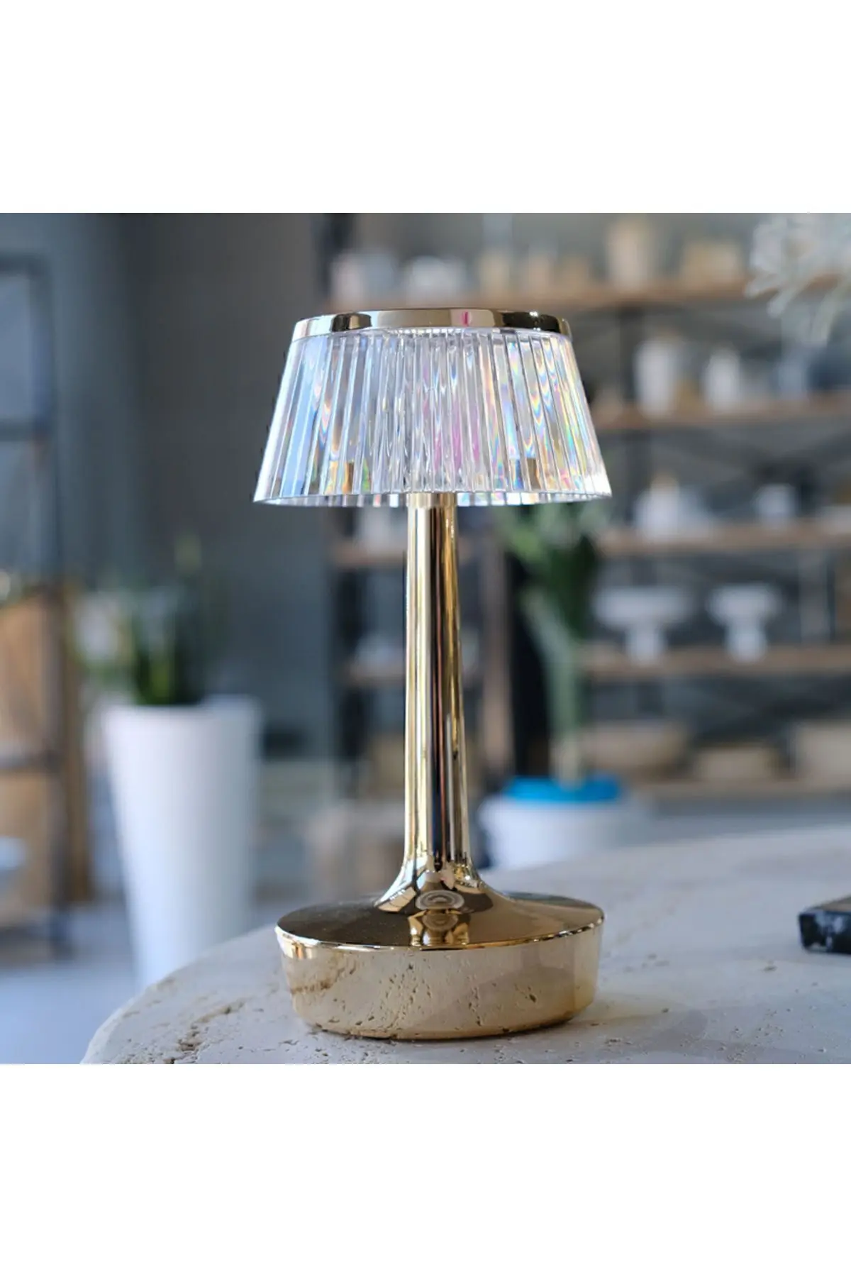 Rio Şarjlı Dokunmatik Masa Lambası 3 Renk Yanma Modlu Ct-8434