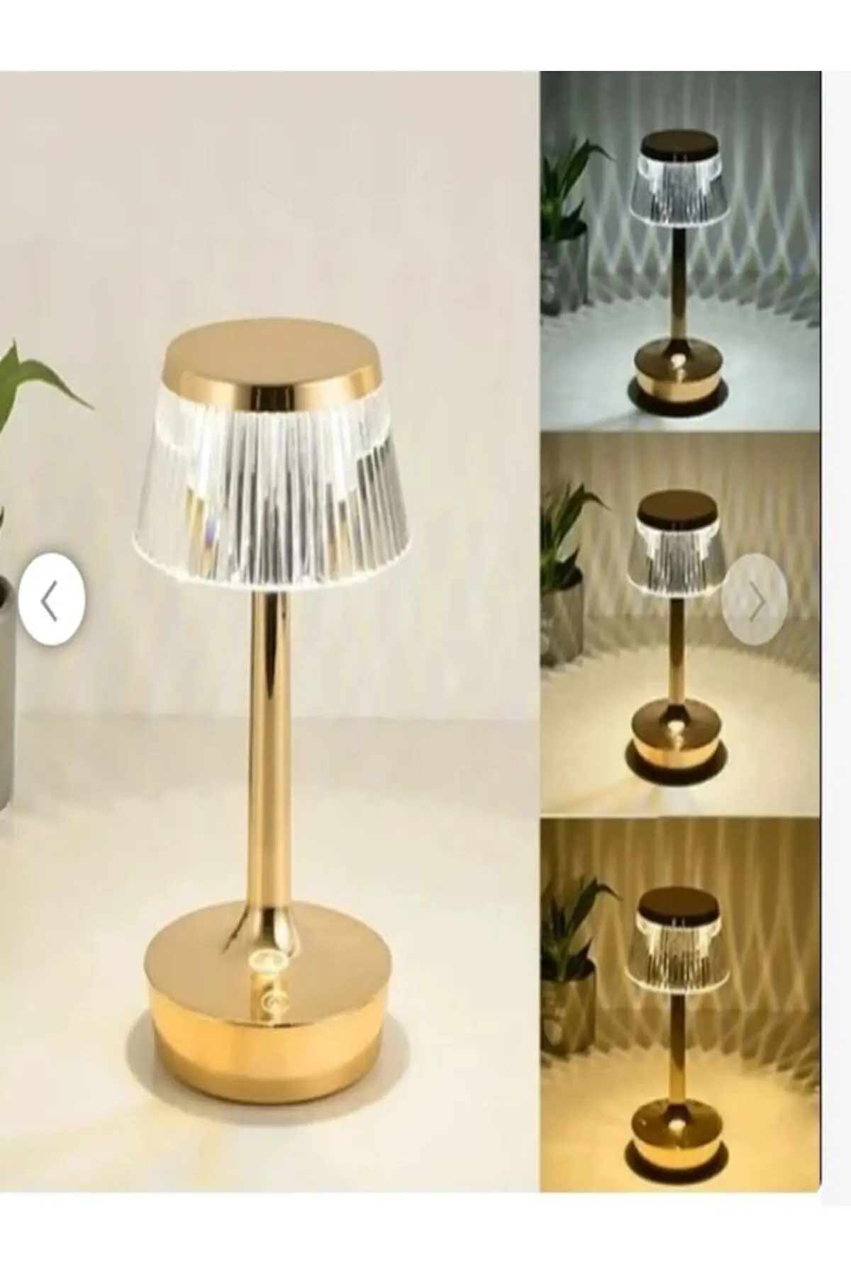 Rio Şarjlı Masa Lambası (3200k-4000k-6400k) CT-8434