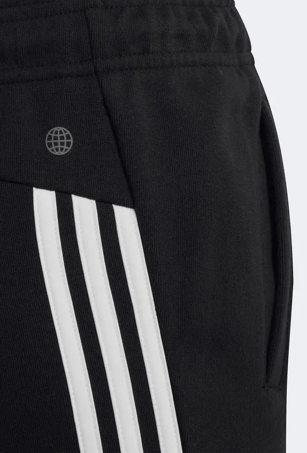 adidas Future Icons 3-Stripes Ankle-Length  Çocuk Siyah Eşofman Altı