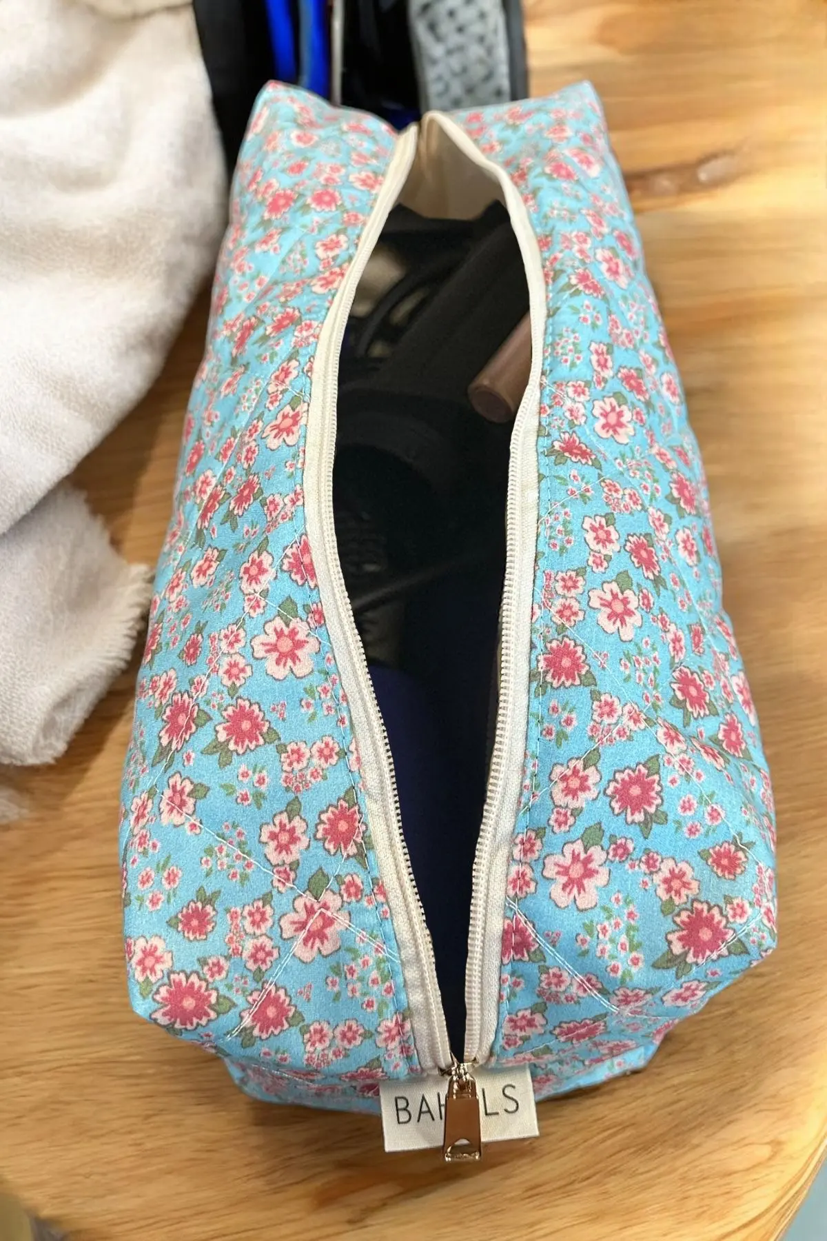 Pinterest Viral Desen Tüm Saç Şekillendirici Için Xl Boy Çanta Seyahat Çantası