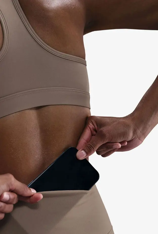 Nike Dri-Fit One Kadın Kahverengi Tayt