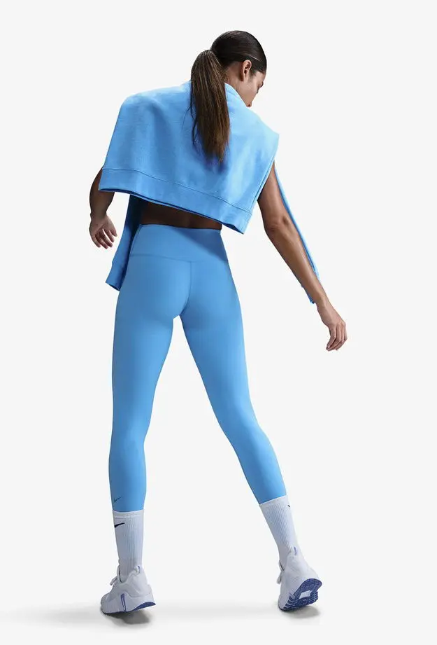 Nike Dri-Fit One Kadın Mavi Tayt