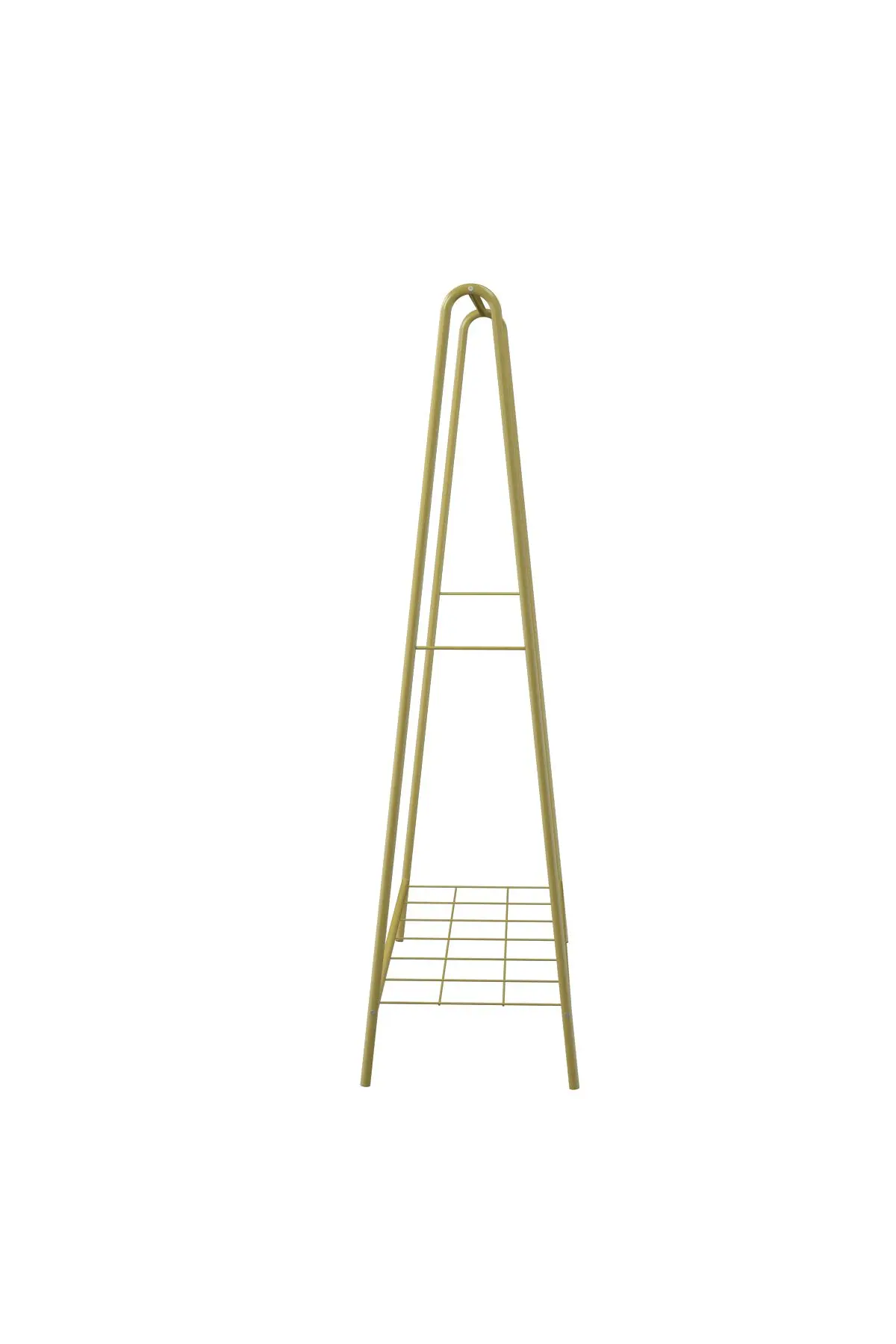 Oval Telli Gold Butik Elbise Askılığı Konfeksiyon Askılık