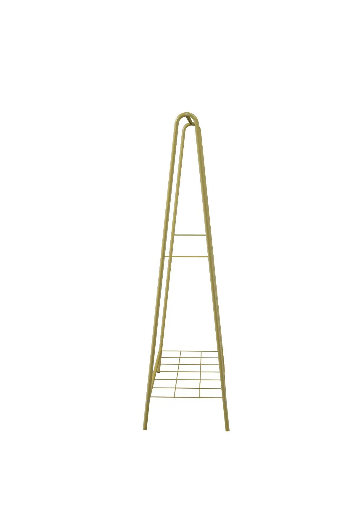 Oval Telli Gold Butik Elbise Askılığı Konfeksiyon Askılık