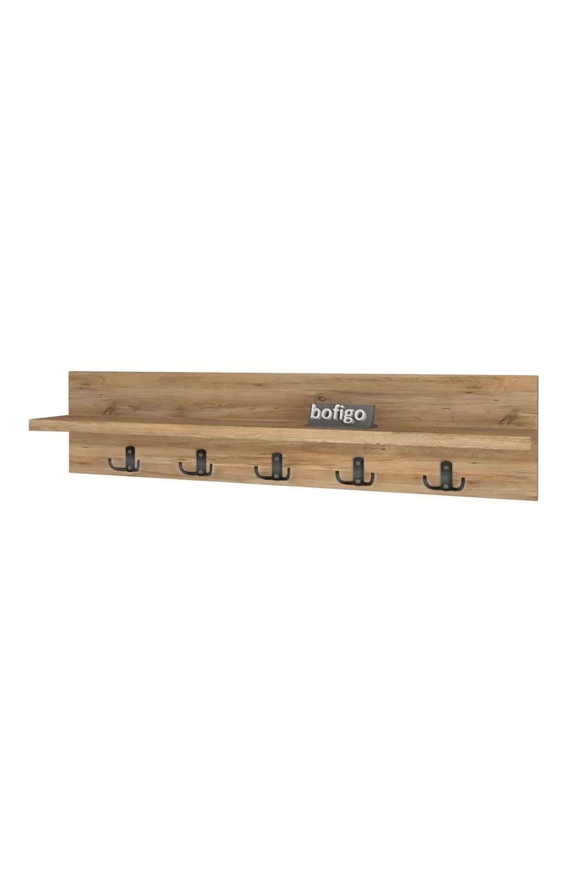 Portmanto Duvar Askılığı Elbise Askılığı Çam 80 Cm