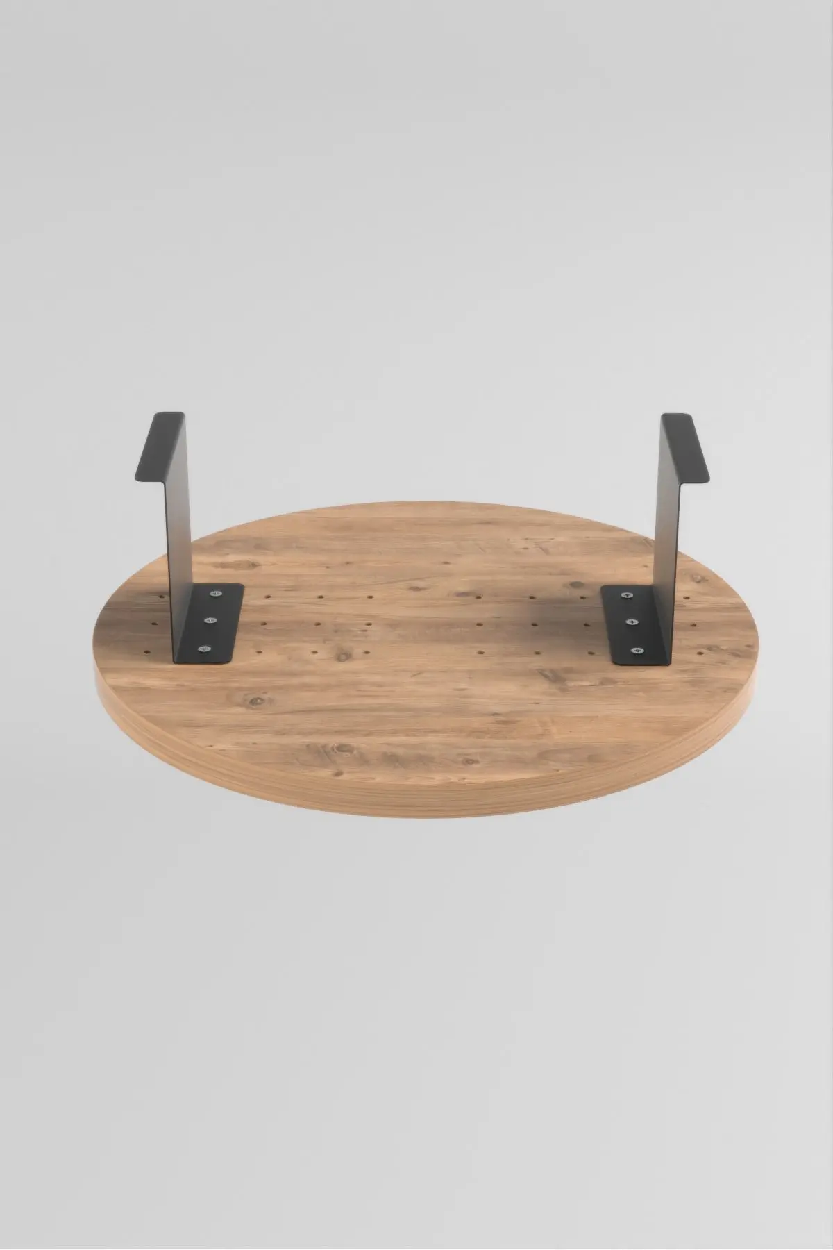 Yan Sehpa Ayarlanabilir Tepsi Dekoratif Modern Tepsi ATLANTİK ÇAM