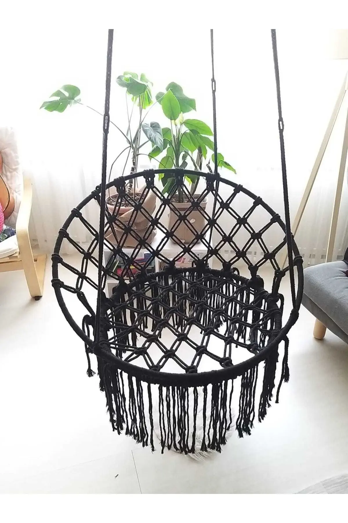 Makrome Özel Örgü Salıncak