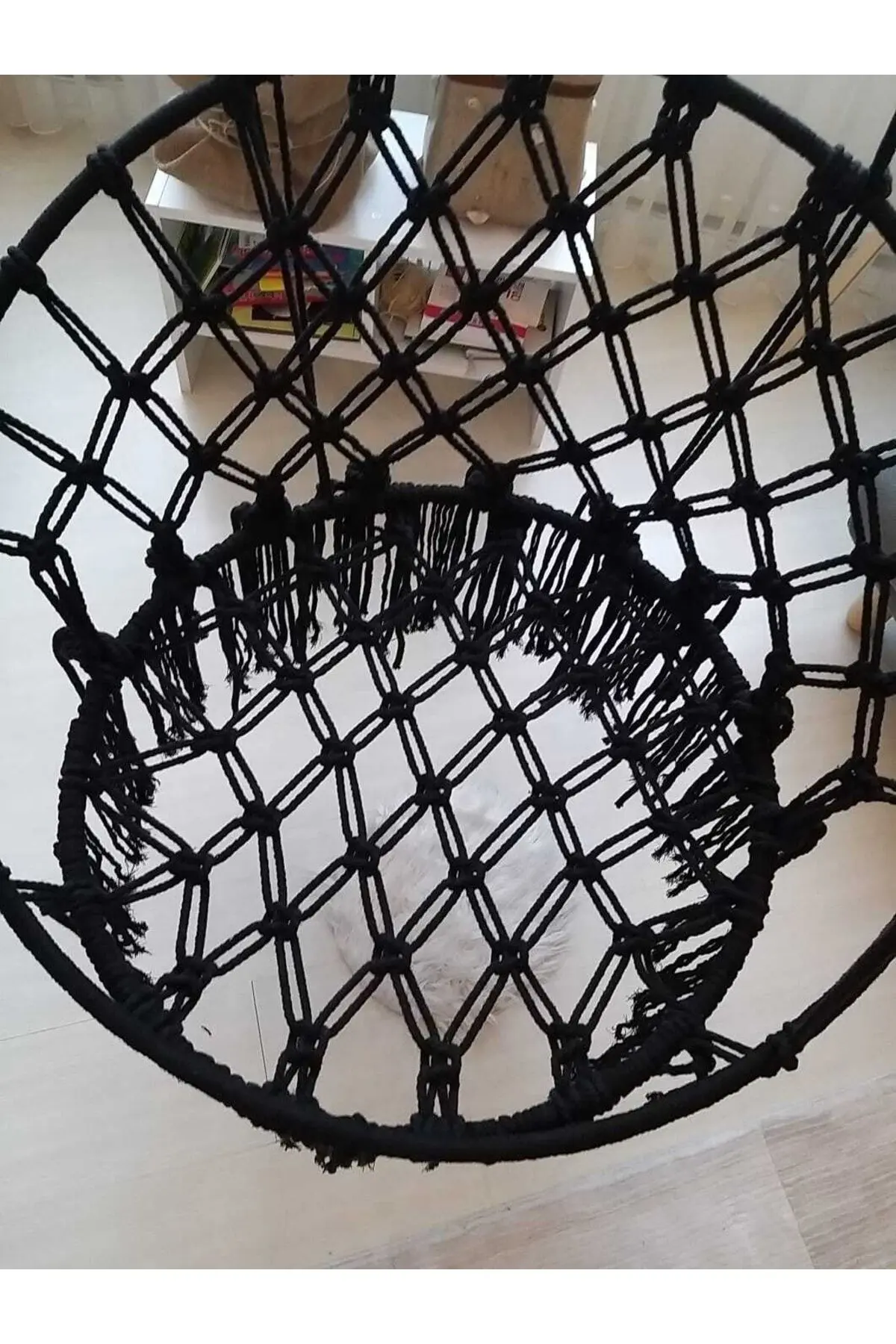 Makrome Özel Örgü Salıncak