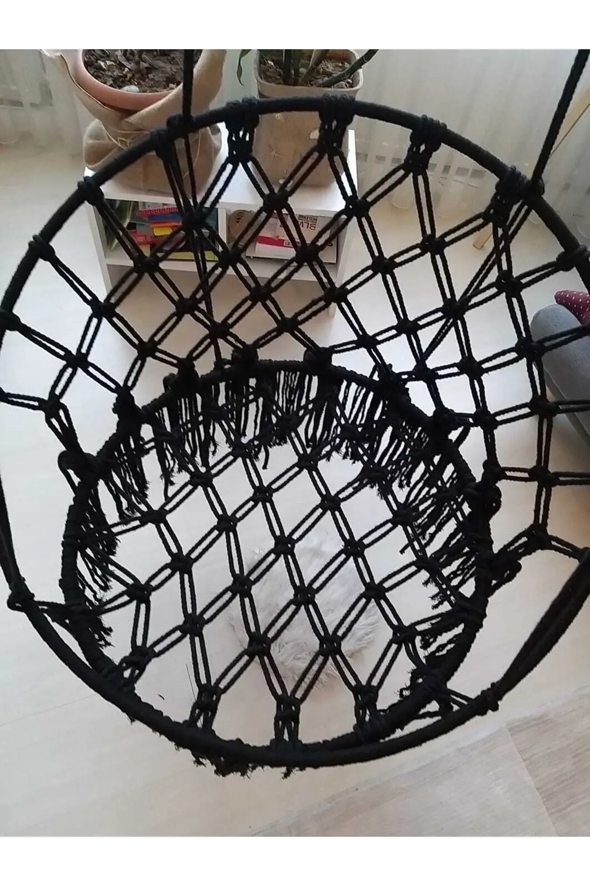 Makrome Özel Örgü Salıncak