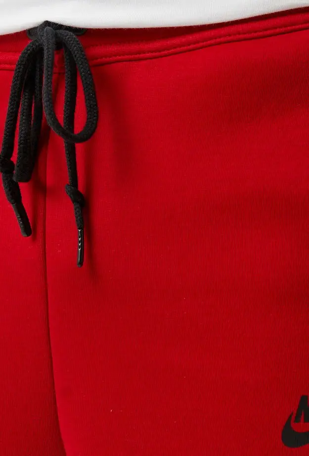 Nike Sportswear Tech Fleece Erkek Kırmızı Şort
